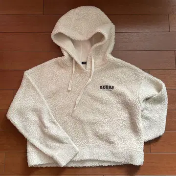 게스 GUESS 후드티 보아 플리스 구제 의류