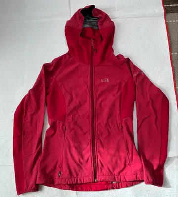 후드 부착 집업 마운틴 후드티 소프트쉘 여성용 L 등산용