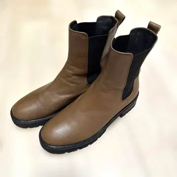 천연 가죽 마가렛호웰 사이드 고어 부츠 탱크 밑창 일본제