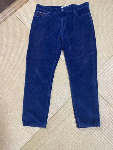 TOMMY JEANS 코듀로이 팬츠 34/34 네이비