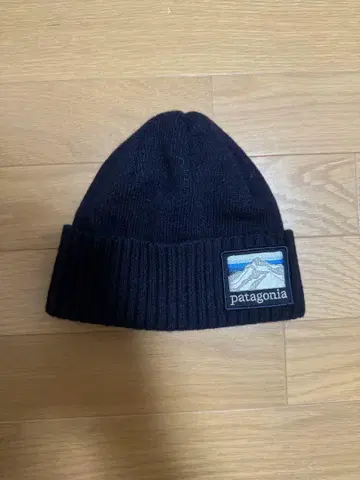 patagonia 네이비 니트 모자