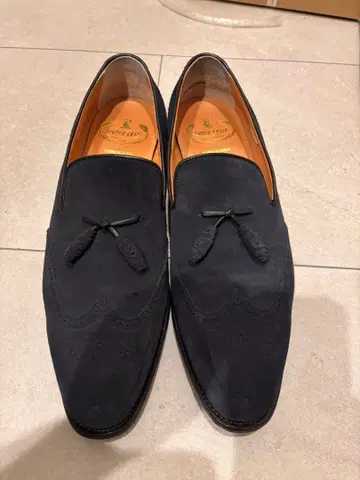 스코치 그레인 HIROKAWA 네이비 로퍼 27.0cm