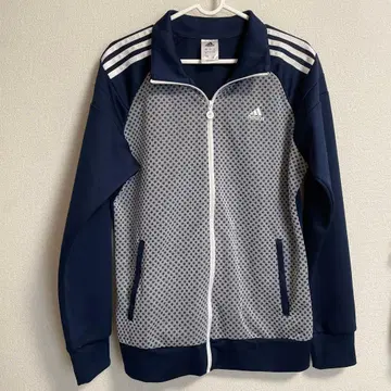 adidas 네이비 패턴 올 패턴 저지