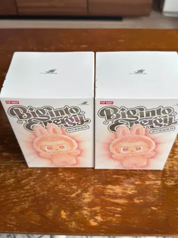 POP MART Biginto Energy 봉제 인형 2세트