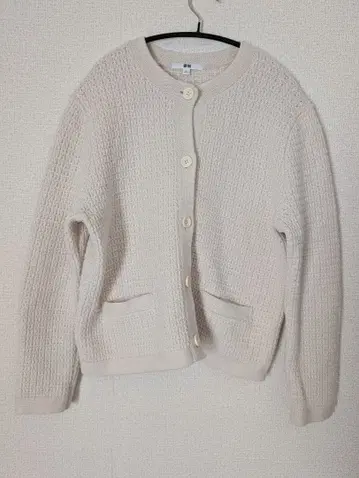 UNIQLO 베이지 니트 가디건 XL