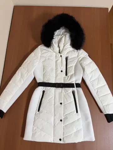 MICHAEL KORS 화이트 다운 자켓 XS