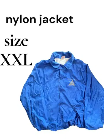 나일론 자켓 XXL 파랑