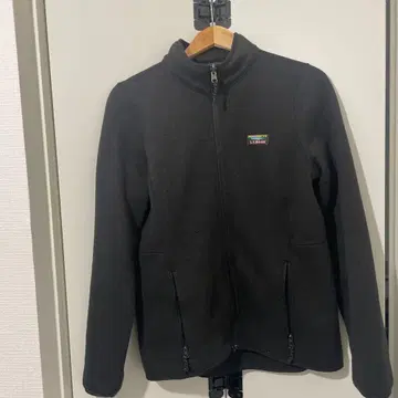 LLBean 블랙 플리스 자켓