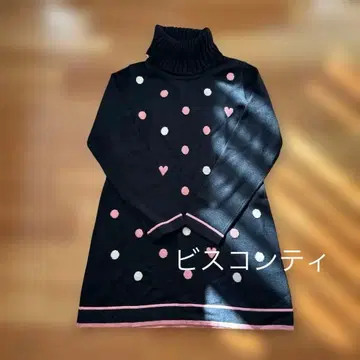 비스콘티 니트 스웨터 튜닉 L