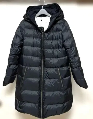 JILLSTUART 질스튜어트 네이비 블랙 리버서블 다운 M