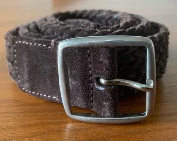 LARDINI 스웨이드 브라운 벨트 100/115