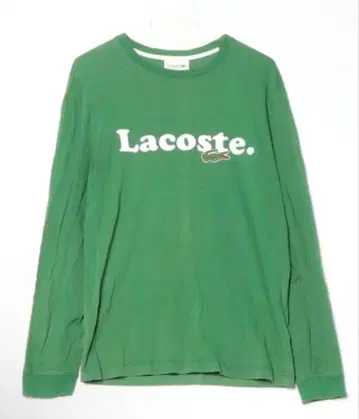라코스테 롱T 로고 그린