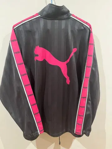 PUMA 저지 자켓 의류 핑크