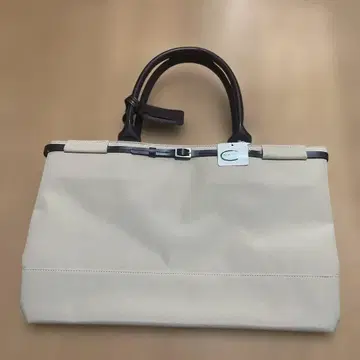 택 포함 새상품 CARVEN x maruem 토트백 베이지 x 브라운