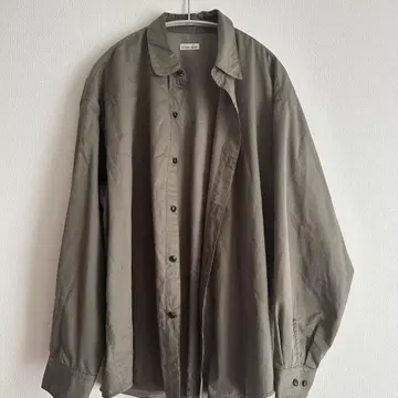steven alan 카키 긴팔 셔츠