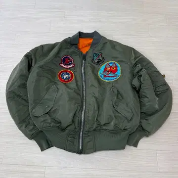 90s ALPHA 플라이트 자켓 MA1 USA제
