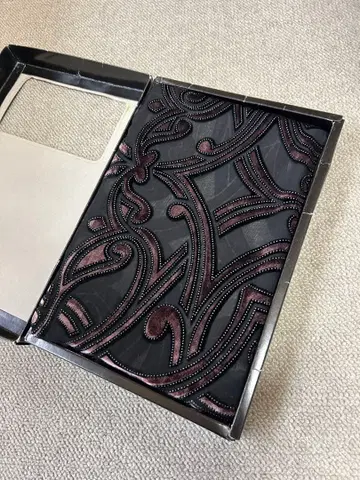 숄 새상품 벨벳 실크 블랙 외부 박스 하자 있음 무료배송 익명 배송