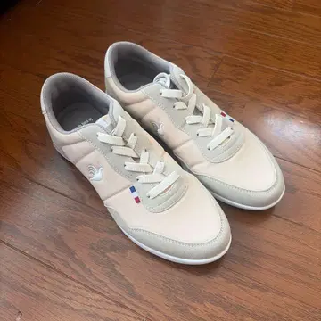le coq sportif 베이지 스니커즈 르꼬끄 24.5 새상품