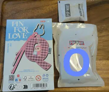러브브 PINFORLOVE 펜던트 [ O ] POPMART