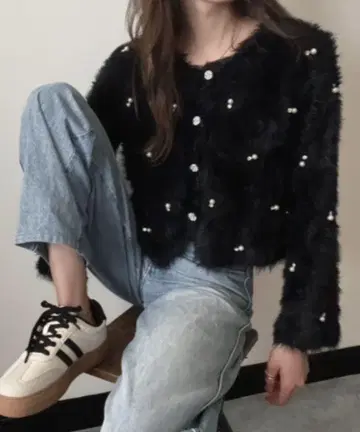 펄 & 스톤 가디건 deuxamour