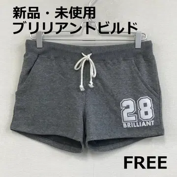 B1027A03 미사용 새상품 브릴리언트 빌드 골프 맨투맨 숏팬츠