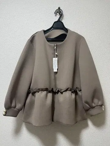 새상품 브라운 페플럼 종이 블루종