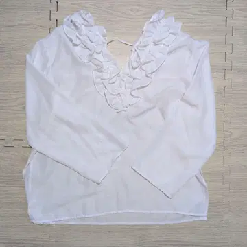 LEPSIM 프릴 V넥 블라우스