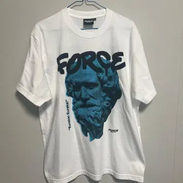 FORCE festival T셔츠 화이트