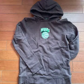 HUF 후드티 브라운