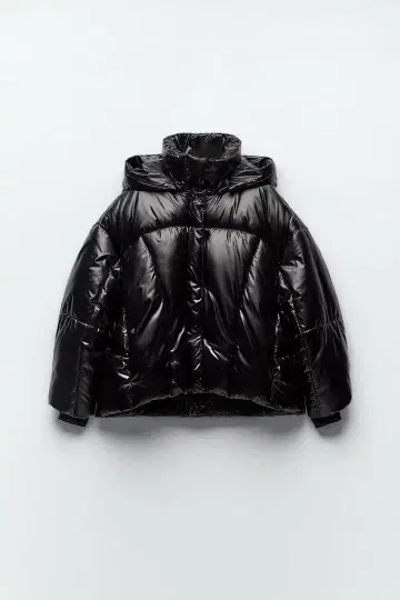 ZARA 다운 블랙 다운 자켓