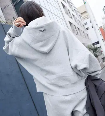 HOLIDAY REVERSE WEAVE ZIP HOODI