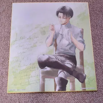 제일복권 진격의 거인 조사병단 조사보고 리바이 색지