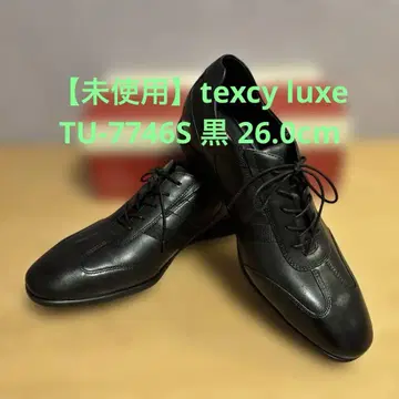 [ 미사용 ] texcy luxe TU-7746S 블랙 26.0cm