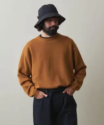 steven alan 코튼/캐시미어 크루넥 니트
