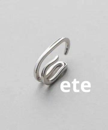 ete 플라티나 컬러 라이너 커프 이어커프