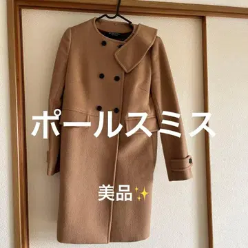 Paul Smith BLACK LABEL 코트 40 카라 탈부착 가능