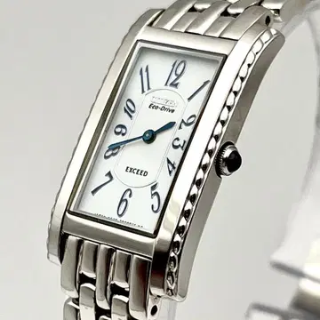[ 작동 ] CITIZEN EXCEED 렉탱귤러 여성용 손목시계