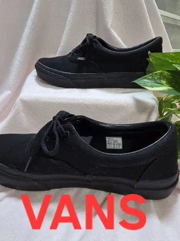 [ VANS ] 스니커즈 블랙 24cm