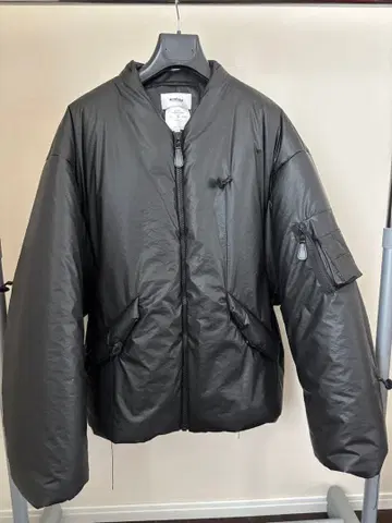 더블렛 벌룬 봄버 자켓