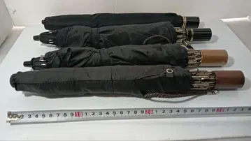 남성용 접이식 우산 4개 묶음 판매