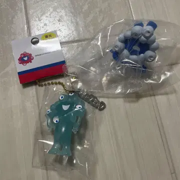 EXPO2025 미야쿠미야쿠 입체 PVC 키링 축광 완구
