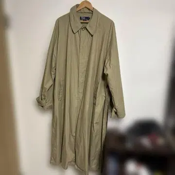 랄프 로렌 빈티지 발마칸 코트 XL 1매 소매 90s 80s