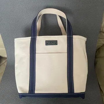 Boat & Tote 토트백 크림/네이비