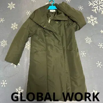 글로벌 워크 다운 자켓 올리브 GLOBALWORK