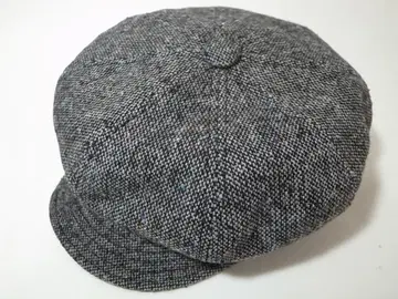 USA제 뉴욕햇 Tweed Spitfire 그레이 L 새상품
