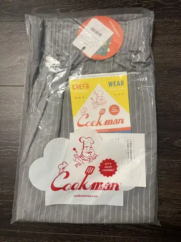 쿠쿠만 Chef Pants Reflective StripeGray XL