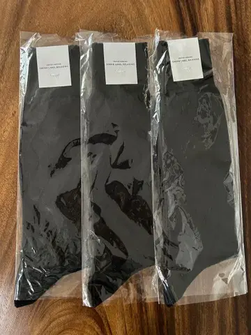 실켓 아가일 무늬 3족 세트