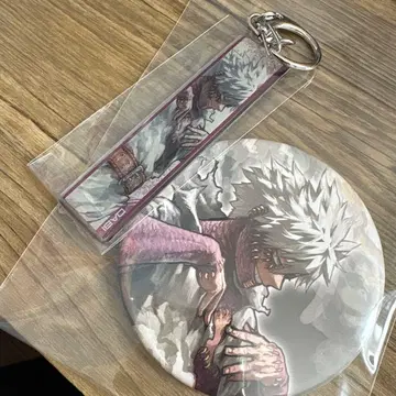 히로아카전 다비 메탈 캔뱃지 키링