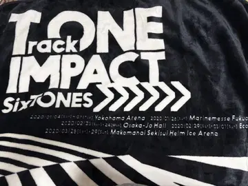 SixTONES Track ONE IMPACT 플리스 타월