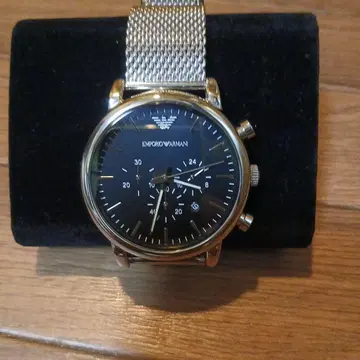 EMPORIO ARMANI 크로노그래프 손목시계